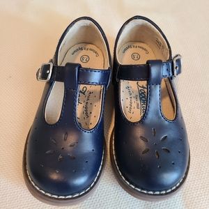 Navy Footmates Sherry Shoes